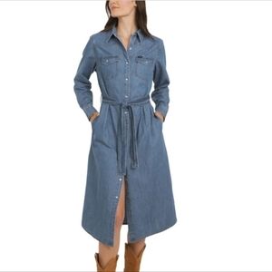 Denim Shirt Dress